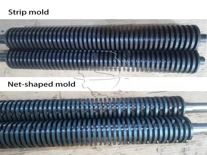 moldes ajustables de trituradora de papel