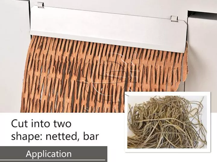 cardboard shredder product application