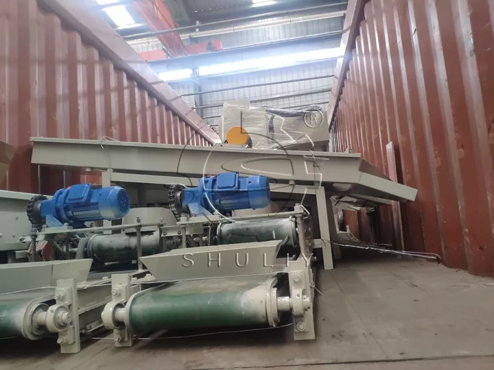 copper recycling cable peeling machine shippment