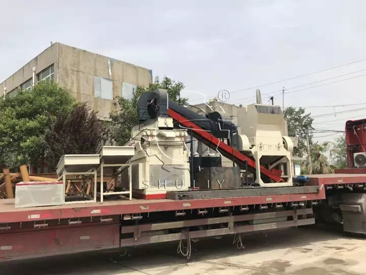 Envío de la máquina de reciclaje de alambre de cobre.