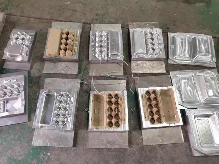 egg cartons molds