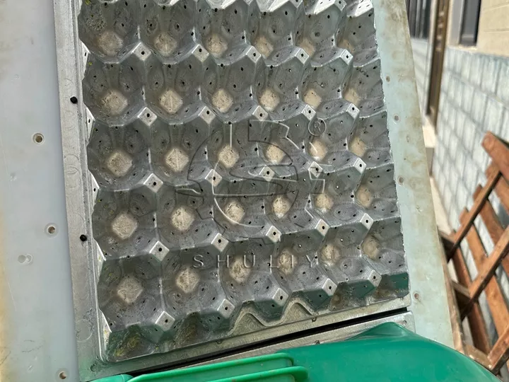 moldes para máquinas formadoras de bandejas de huevos