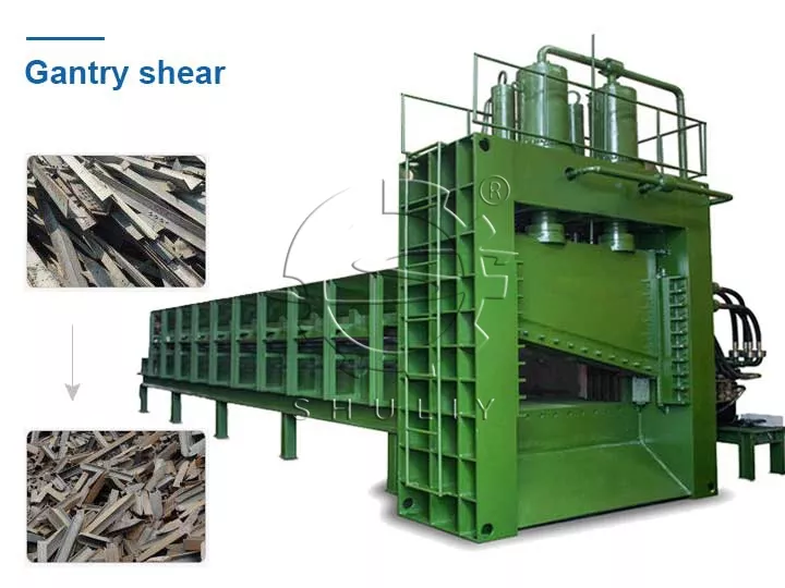 gantry metal shear machine