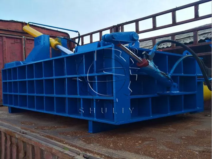 metal baler shippment