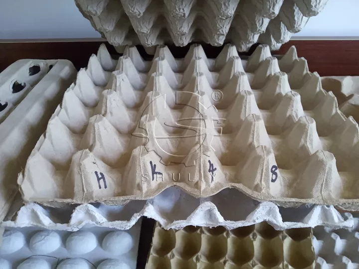 productos de la máquina de bandejas de huevos