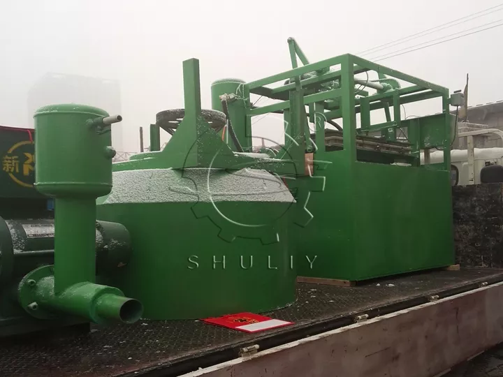 waste paper pulper machine shippment