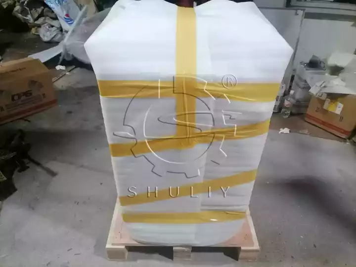 máquina de reciclaje de papel usado