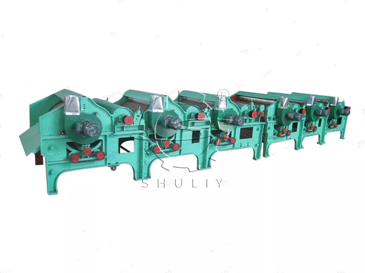 waste textile recycling machine