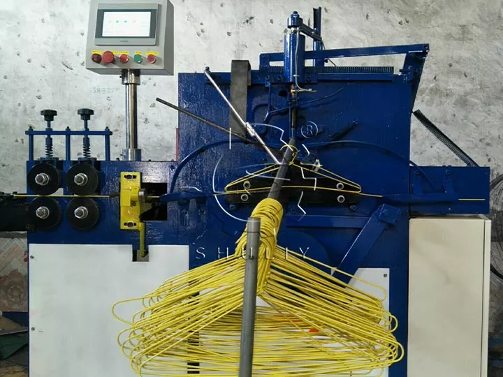 automatic wire hanger making machine