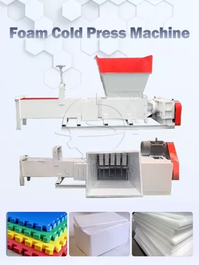 machine de recyclage de mousse ENV