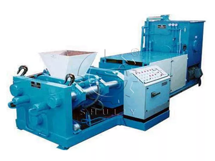 horizontal metal chips briquette machine