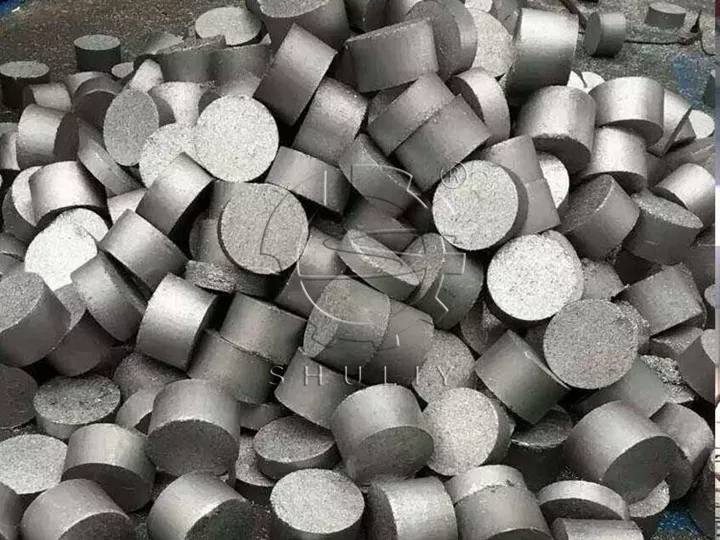 briquettes métalliques