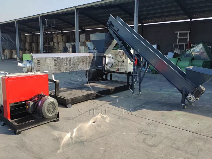 rigid plastic pelletizing line for sale