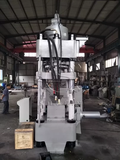 scrap metal press recycling machine