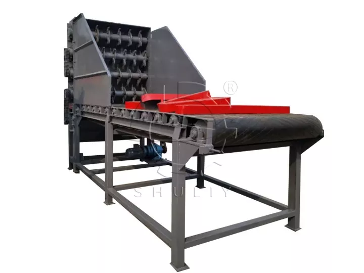 waste plastic bale opener recycling machine