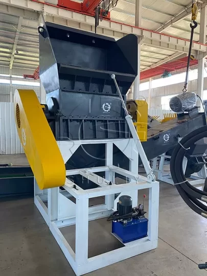 waste plastic recycling crusher