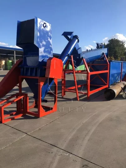 usine de ligne de lavage de déchets plastiques