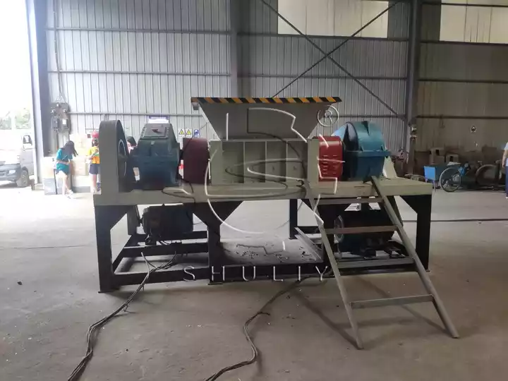 industrial metal scrap shredder