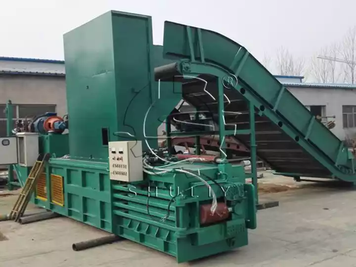 hydraulic baling press machine