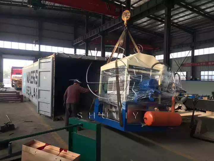 Machine de fabrication de cartons à œufs à vendre