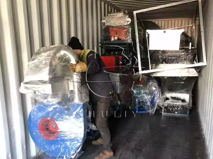 machine de fabrication de granulés de plastique pour le Nigeria